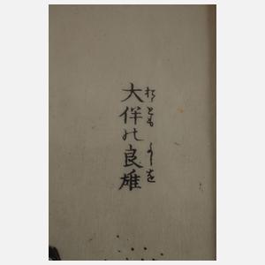 Katsushika Hokusai, Zwei Holzschnitte