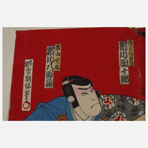 Farbholzschnitt Kunisada Utagawa