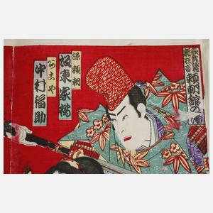 Farbholzschnitt Kunisada Utagawa