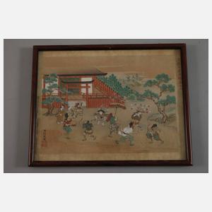 Elf Farbholzschnitte