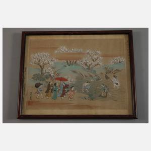 Elf Farbholzschnitte