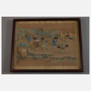 Elf Farbholzschnitte