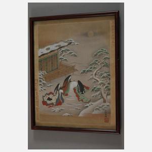 Elf Farbholzschnitte