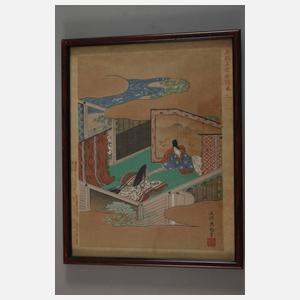 Elf Farbholzschnitte