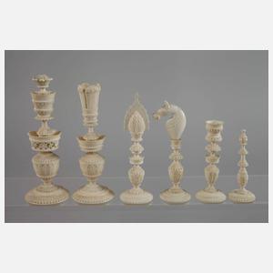 Schachspiel Elfenbein