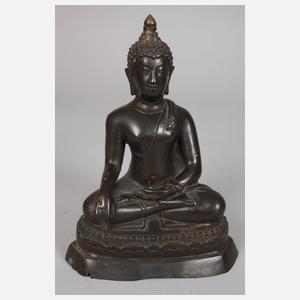 Drei Buddhaplastiken