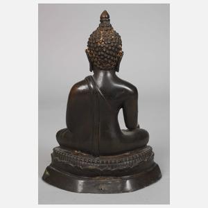 Drei Buddhaplastiken