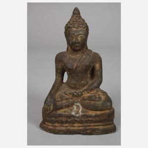 Drei Buddhaplastiken