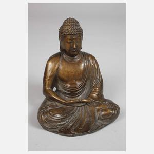 Drei Buddhaplastiken