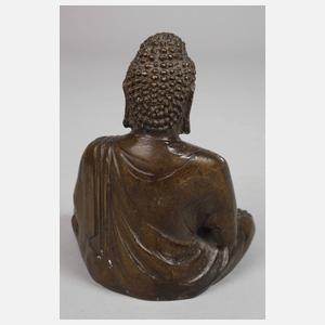 Drei Buddhaplastiken