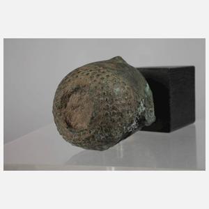 Fragment einer Buddhafigur