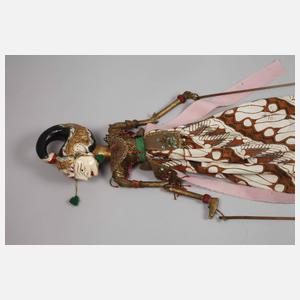 Drei historische Marionetten