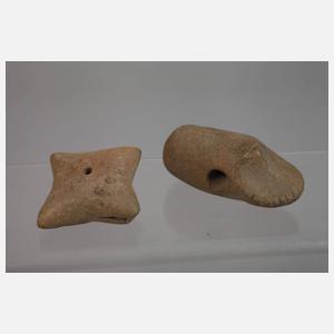 Konvolut Terrakottafiguren