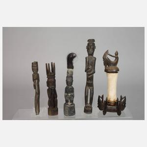 Konvolut Schnitzereien