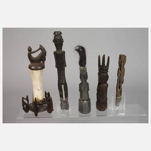 Konvolut Schnitzereien