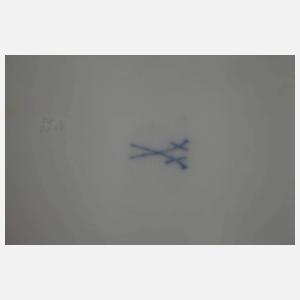 Meissen patriotischer Teller Kaiserzeit