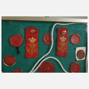 Siegelsammlung kurhessischer Regimenter