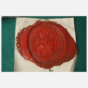 Siegelsammlung kurhessischer Regimenter