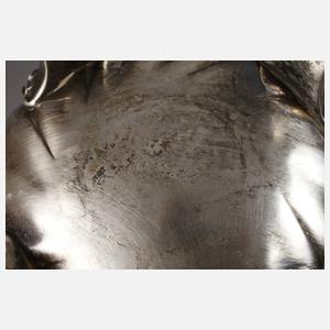 Silberkanne und -schale Weimarer Republik