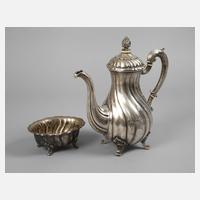 Silberkanne und -schale Weimarer Republik111