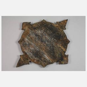 Türschild der Kommunistischen Parteizentrale Hof