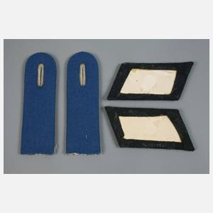 Paar Schulterklappen und Kragenspiegel Wehrmacht