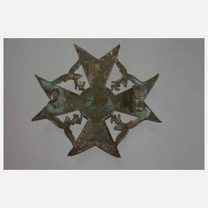 Spanienkreuz in Bronze