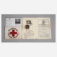 Sportabzeichen und Rotkreuzarmbinde 3. Reich111