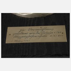 Wandplakette Flugzeugführerschule 3. Reich