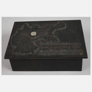 Plakette und Schatulle 3. Reich