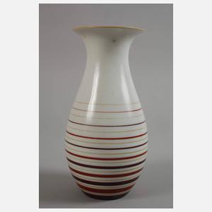 Allach Vase mit Streifendekor
