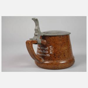 Studentischer Bierkrug der Guelfia München