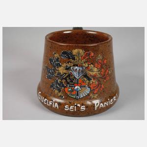 Studentischer Bierkrug der Guelfia München