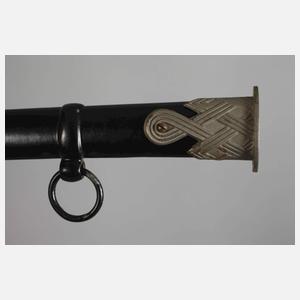 Degen mit Damastklinge