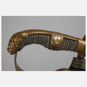 Löwenkopf-Kavalleriesäbel