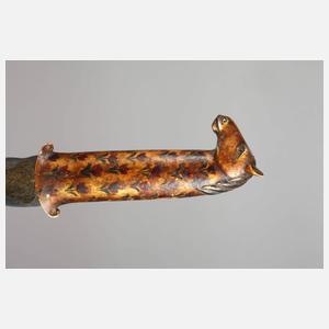 Orientalischer Dolch mit Damastklinge