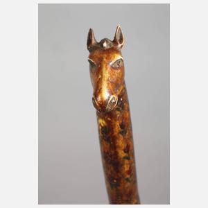 Orientalischer Dolch mit Damastklinge