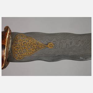 Orientalischer Dolch mit Damastklinge
