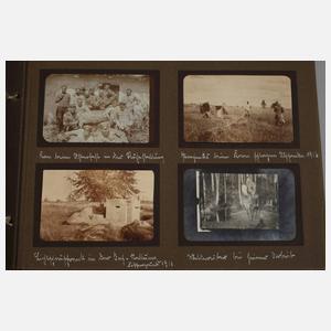 Zwei Fotoalben 1. Weltkrieg