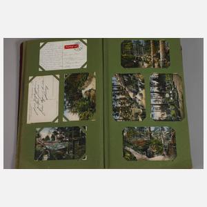 Postkartenalbum Feldpost 1. Weltkrieg