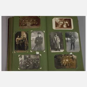 Postkartenalbum Feldpost 1. Weltkrieg