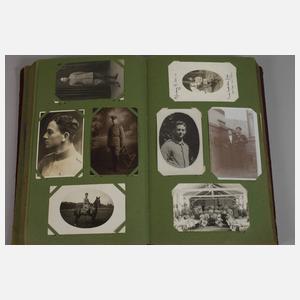 Postkartenalbum Feldpost 1. Weltkrieg