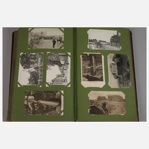 Postkartenalbum Feldpost 1. Weltkrieg