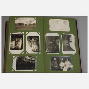 Postkartenalbum Feldpost 1. Weltkrieg