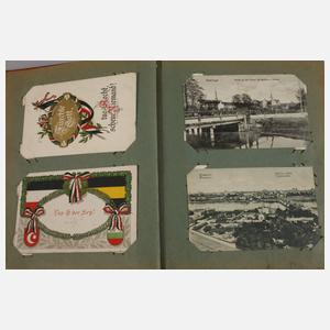 Ansichtskartenalbum 1. Weltkrieg