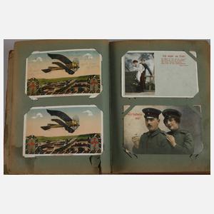 Ansichtskartenalbum 1. Weltkrieg