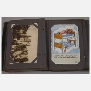 Postkartenalbum 1. und 2. Weltkrieg