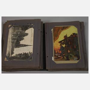 Postkartenalbum 1. und 2. Weltkrieg