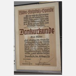 Papierkonvolut 3. Reich