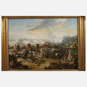 Zwei Gemälde Deutsch-Französischer Krieg 1870/71